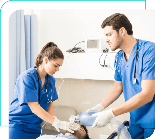 Doctor explaining medication